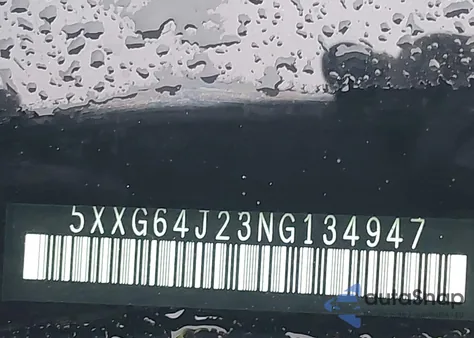 2022 Kia K5 Gt-Line from USA, damaged, VIN 5XXG64J23NG134947